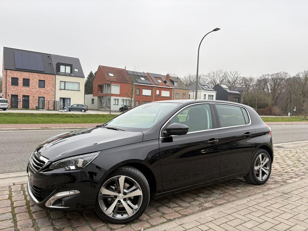 Peugeot 308 | 12 M Garantie | 41 Dkm | Automaat|Benzine|2016, Testrit aan huis, Stof, Zwart, 5 deurs