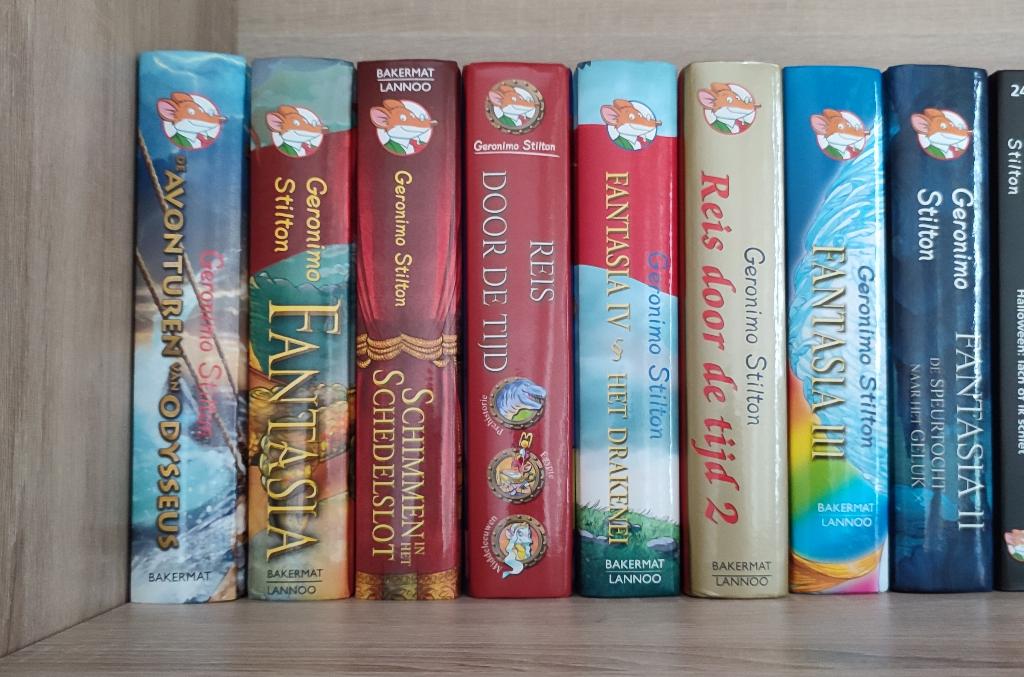 kinderboek, Ophalen, Geronimo Stilton, Zo goed als nieuw, Sprookjes