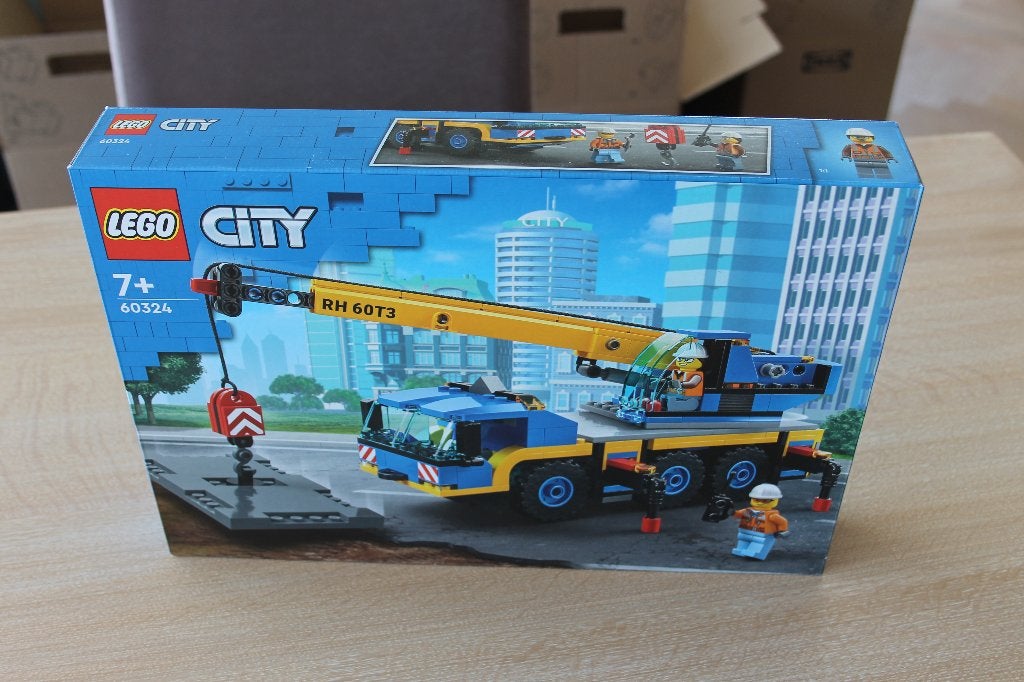 LEGO City 60324 Mobiele kraan, City, Lego, Nieuw, Ophalen of Verzenden