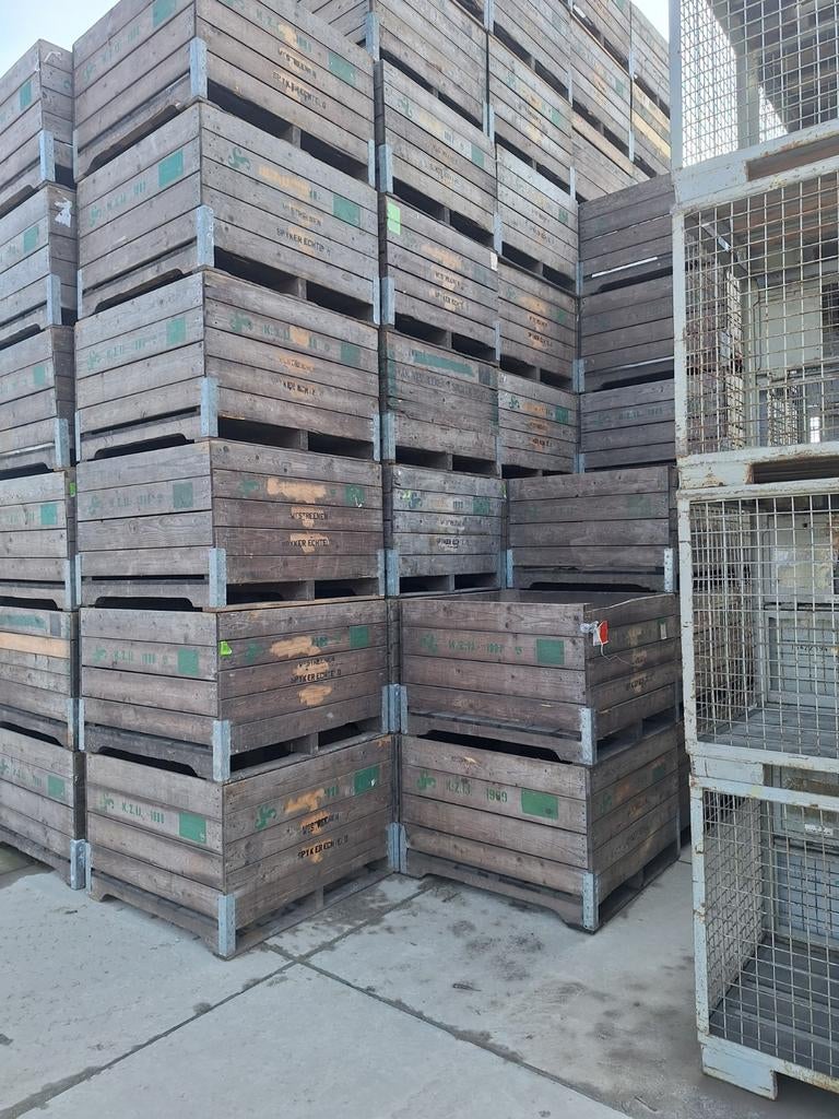 Paloxen palletboxen voorraadkisten fruitkisten slowfeeder, Enlèvement ou Envoi