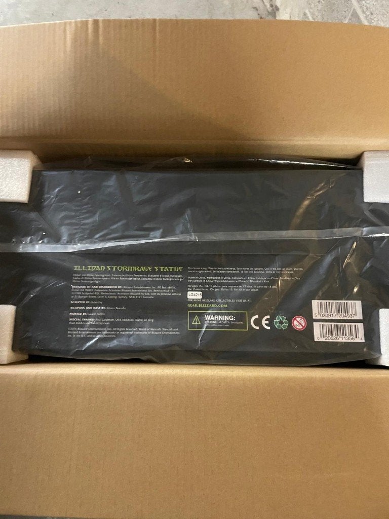Illidan Stormrage Standbeeld (Illidan Stormrage) 60cm, Ophalen of Verzenden, Nieuw, Fantasy