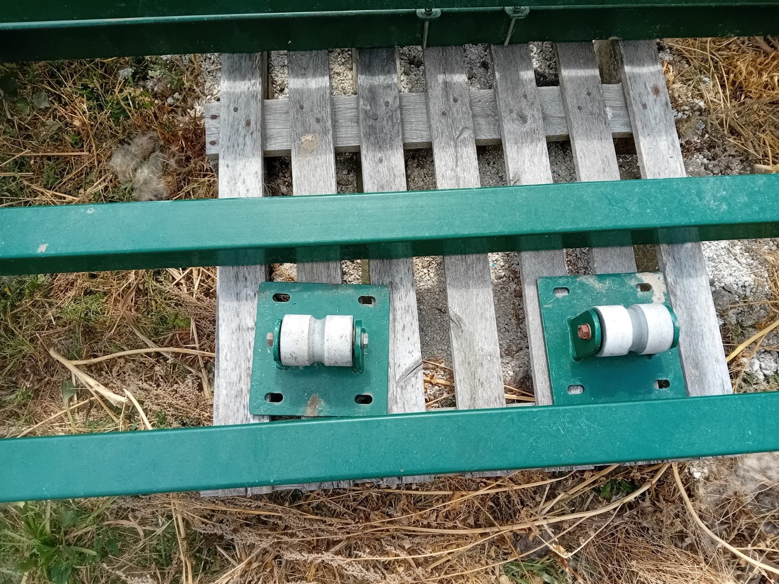 industriele schuifpoort, Tuin en Terras, Tuinpoorten, Ophalen of Verzenden, Schuifpoort