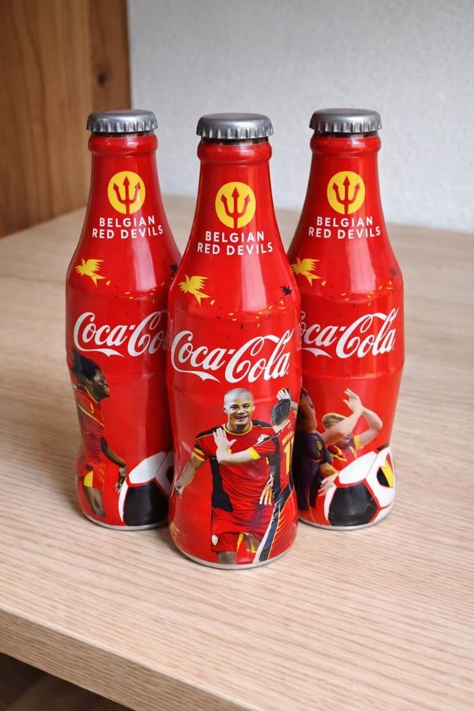 Bouteilles Coca-Cola Belgian Red Devils (édition limitée) —, Enlèvement ou Envoi, Neuf, Autres types