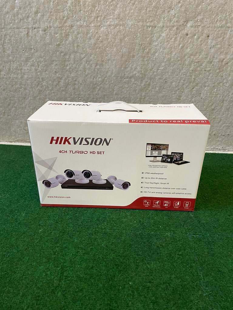 Nieuwe Hikvision beveiligingscamera systeem, Audio, Tv en Foto, Videobewaking, Ophalen, Nieuw, Buitencamera