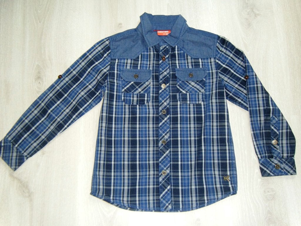 Verschillende hemdjes, maat 128, Kinderen en Baby's, Kinderkleding | Maat 128, Overhemd of Blouse, JBC, Ophalen of Verzenden, Zo goed als nieuw