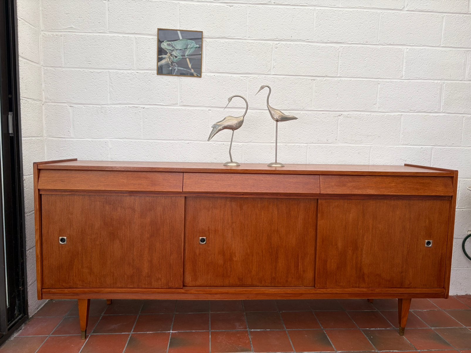 Enfilade scandinave vintage, Maison & Meubles, Enlèvement, Utilisé