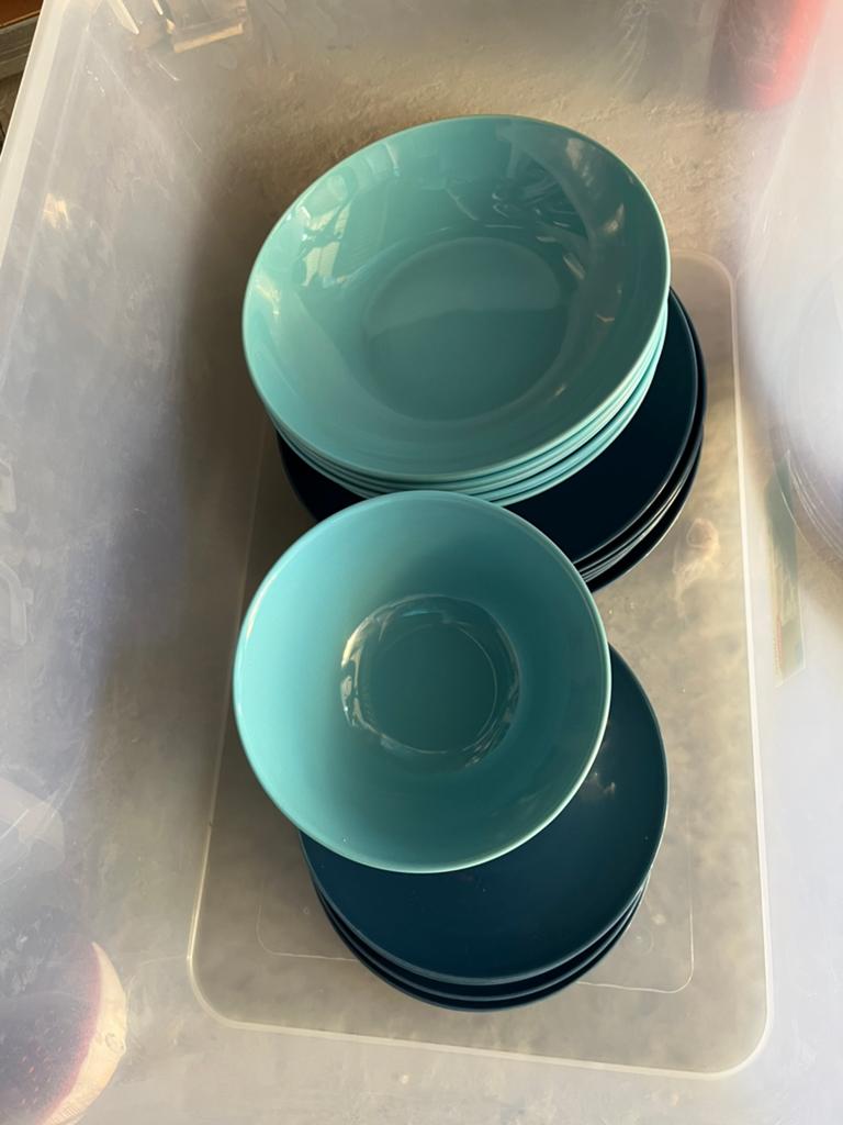Servies 6 personen, Ophalen, Zo goed als nieuw