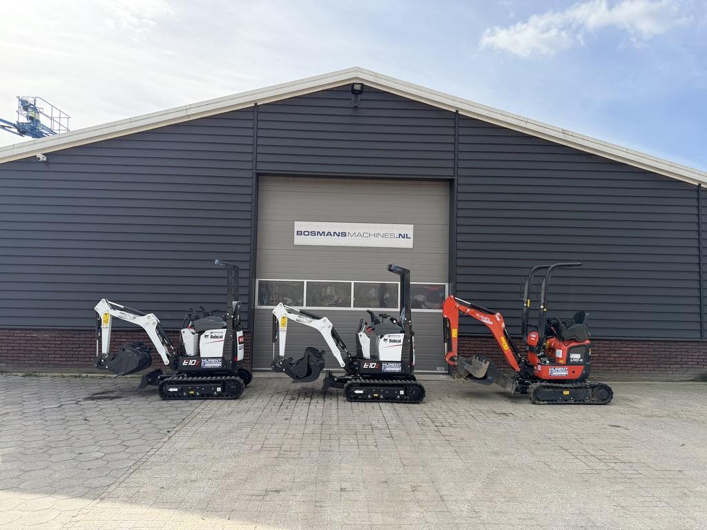 TE HUUR Bobcat E10z minigraver 1,2 T, Doosan Bob, Communications.emea@doosan.com, U Kodetky 1810
26301  Dobris, CZ, Graafmachine
