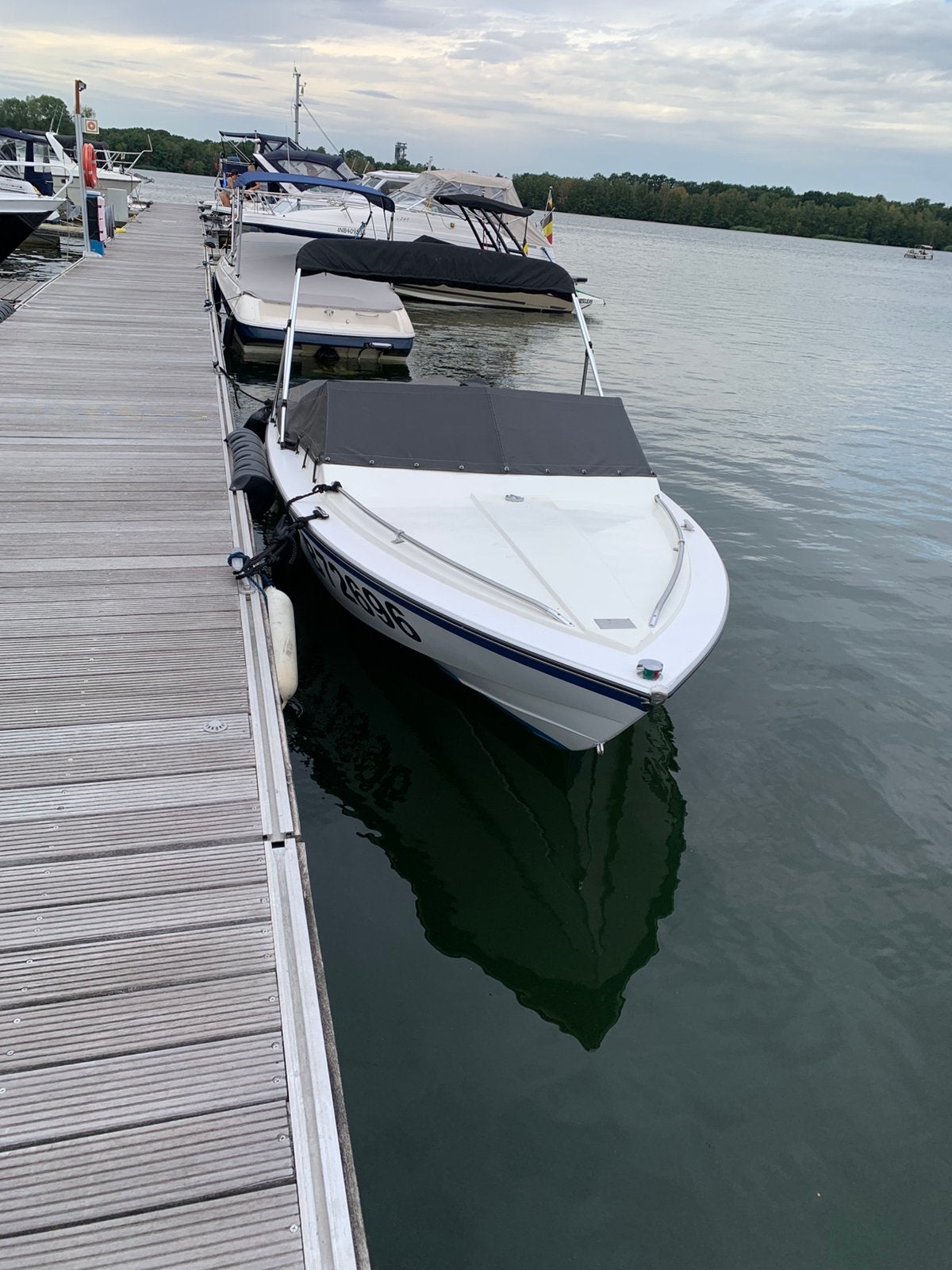 Mercruiser 4.3 v6  150kw ( 200 pk ) met trailer, Sports nautiques & Bateaux, Speedboat, Enlèvement, Utilisé