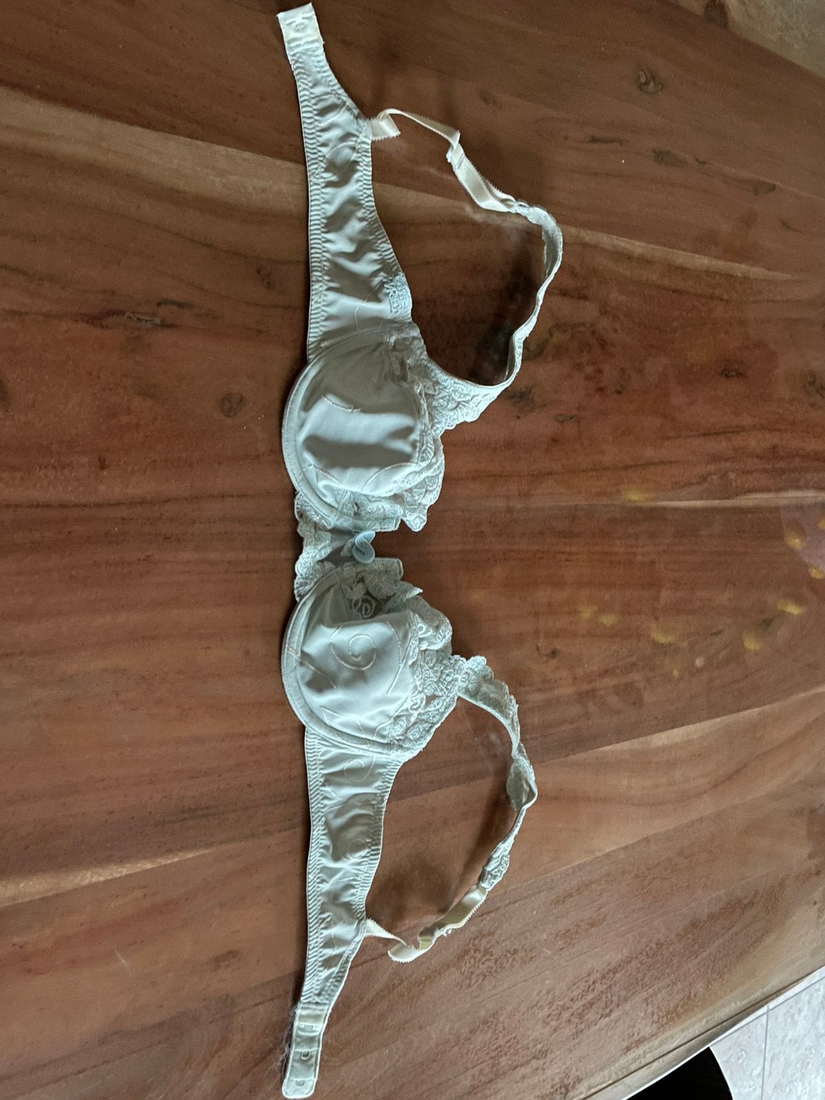 Marie-Jo mooie lichtblauwe beugel bh mey kant maat eur 75B, Ophalen of Verzenden, Blauw, BH