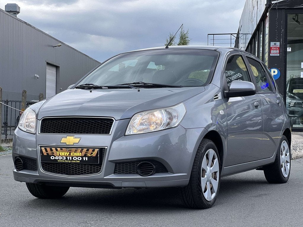 Chevrolet Aveo hatchback 1.2i*CLIMA*AUX*USB*garantie 12 mois, Voorwielaandrijving, 1206 cc, Stof, Aveo