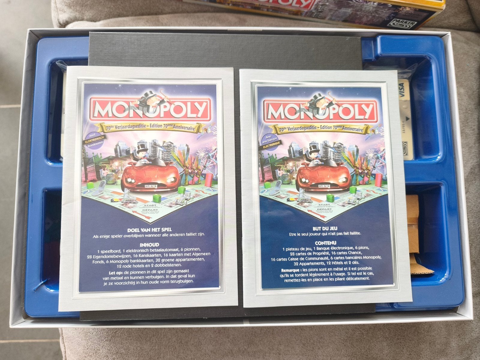 Monopoly 70 ste verjaardagseditie, Enlèvement