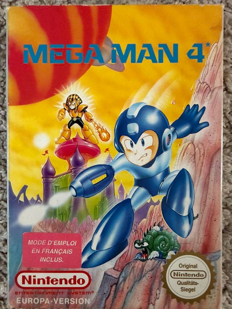 Mega man 4 nintendo nes, Consoles de jeu & Jeux vidéo, Enlèvement ou Envoi, Comme neuf