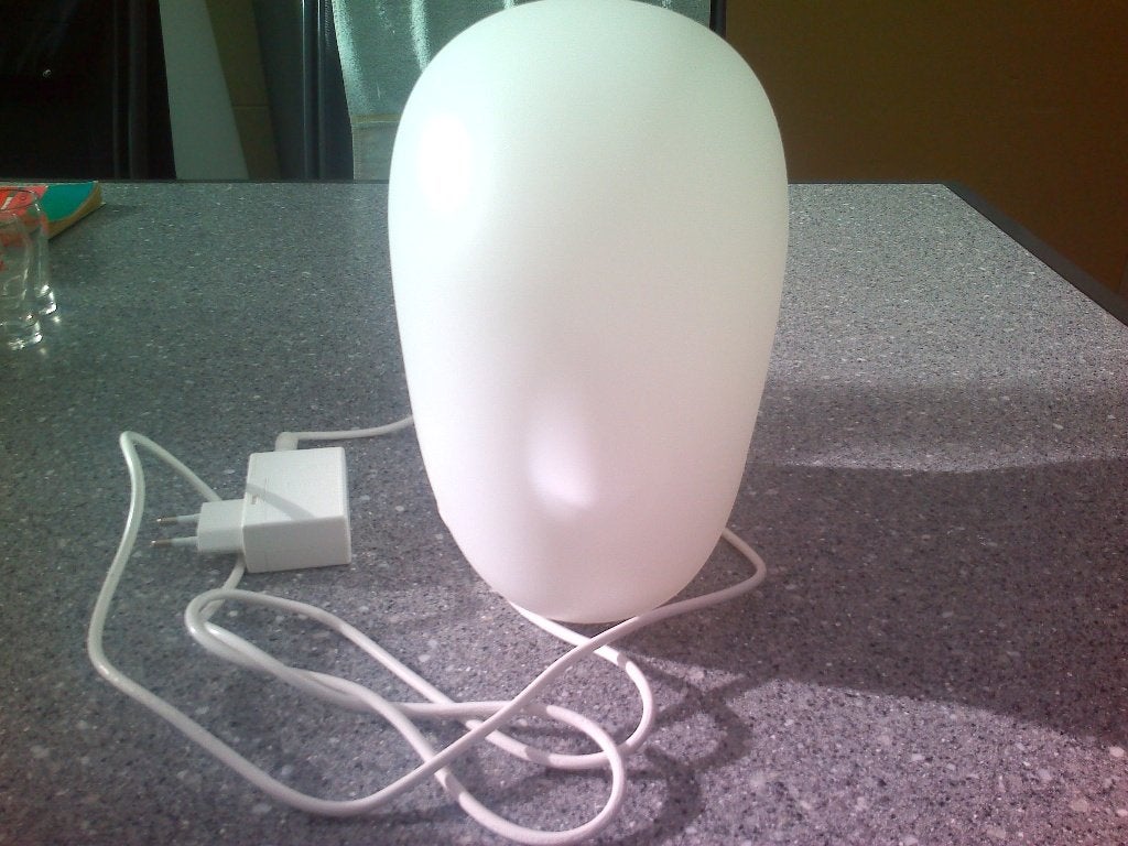 Iskarna Ikea hoofd lamp., Kunststof, Meerkleurig, 23 cm, Ophalen of Verzenden