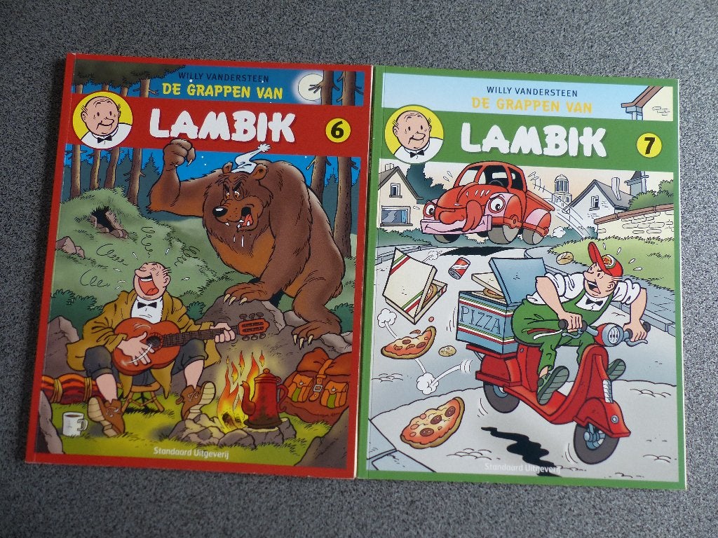grappen met Lambik  6  &  7, Livres, BD, Enlèvement, Comme neuf