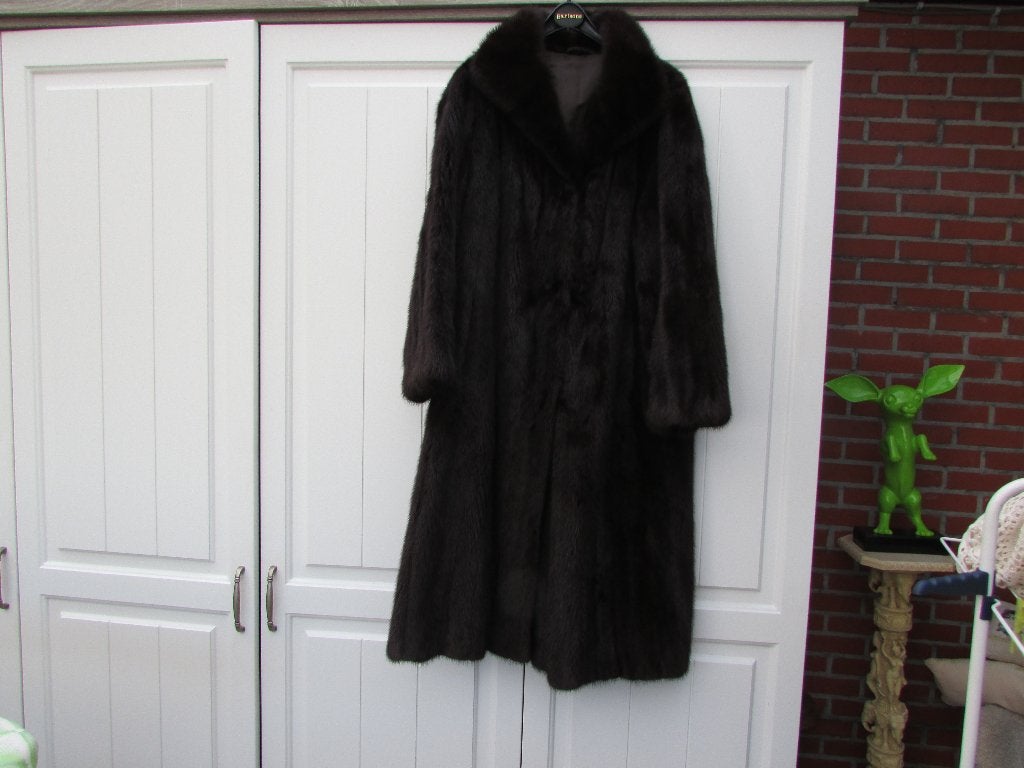mooi vintage jas in nerts, Taille 42/44 (L), Enlèvement ou Envoi, Comme neuf, Brun