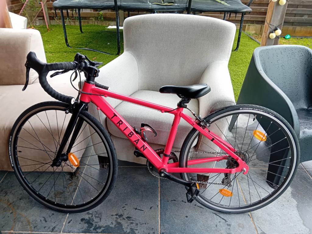 Koersfiets triban 100 junior 26 inch, Fietsen en Brommers, Ophalen