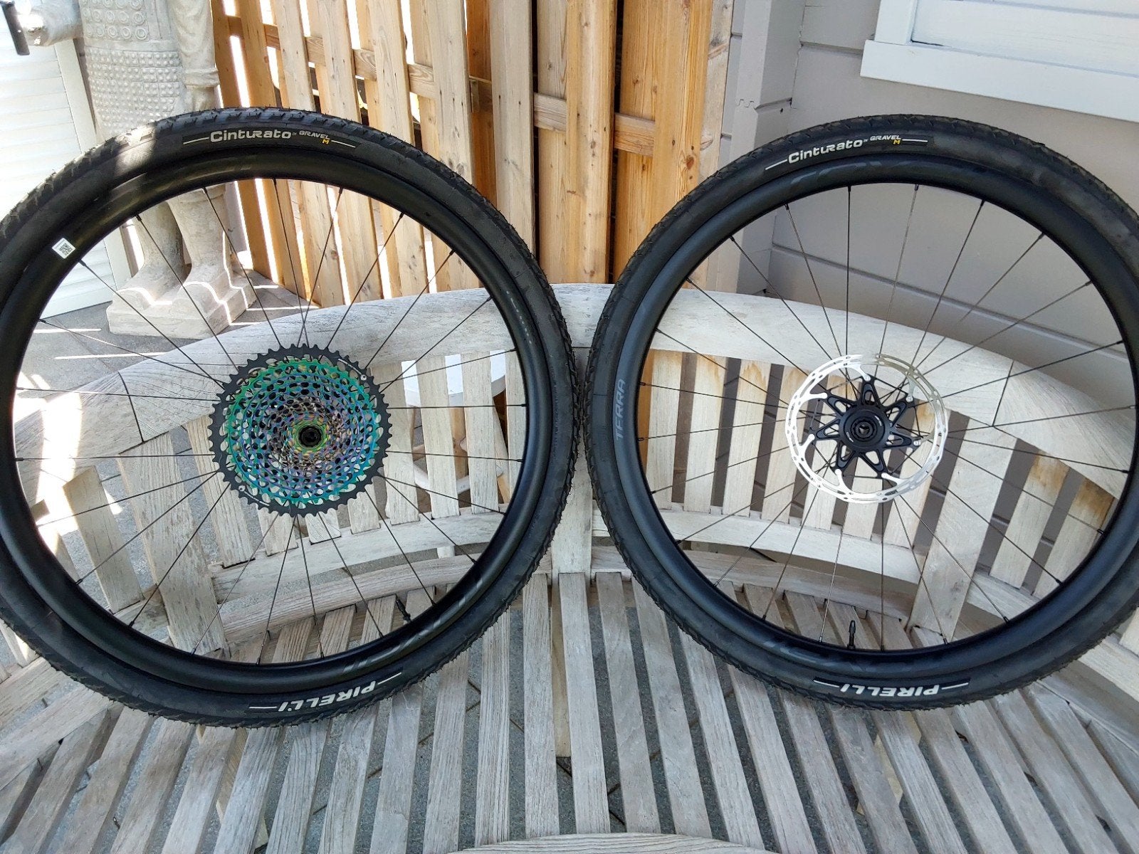 Roval tera c gravel wielen, Ophalen
