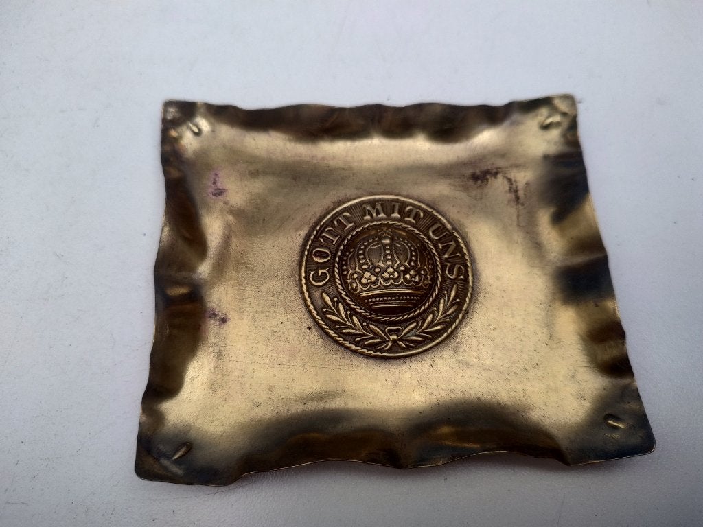 Asbak WW1 "Got mit uns", Verzenden