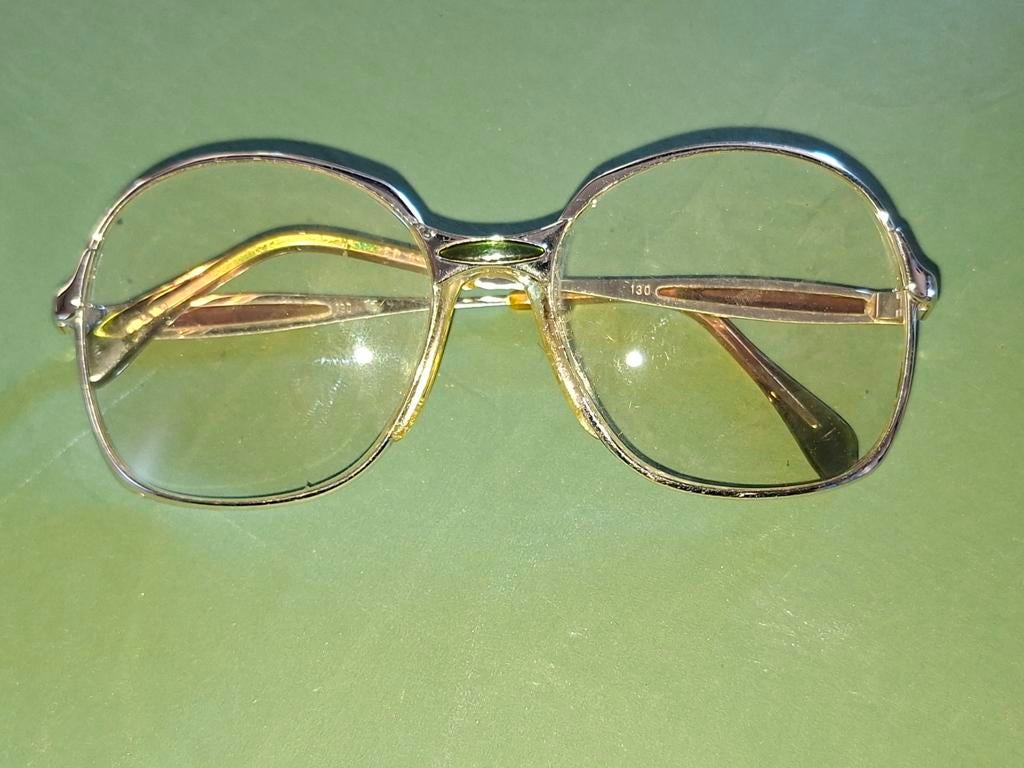Lunettes vintage aviateur carrée oversize Metzler Germany, Enlèvement ou Envoi, Lunettes