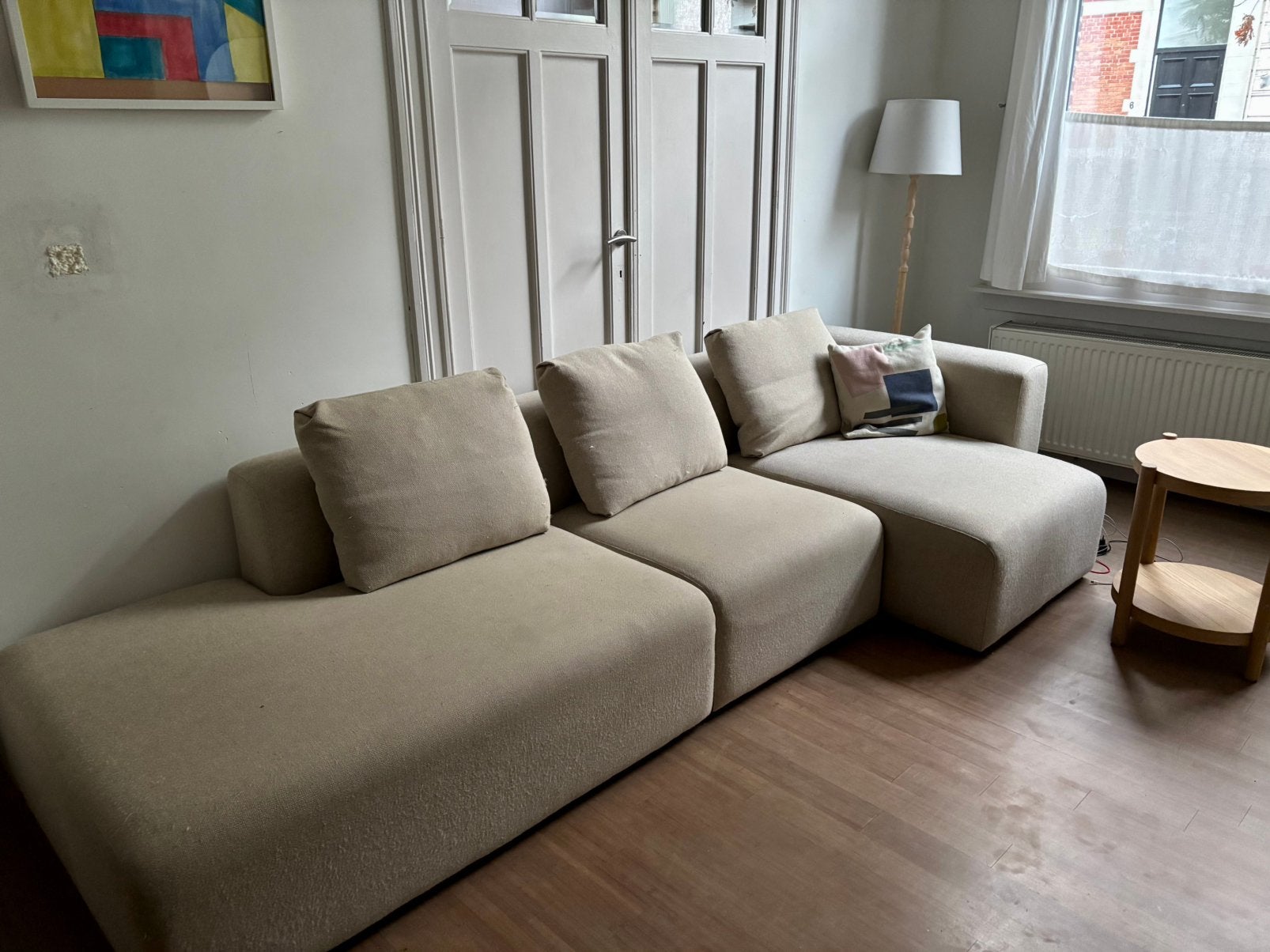 Hay sofa driezit model ‘Mags’, Enlèvement, Utilisé, Tissus, Modern scandinavisch