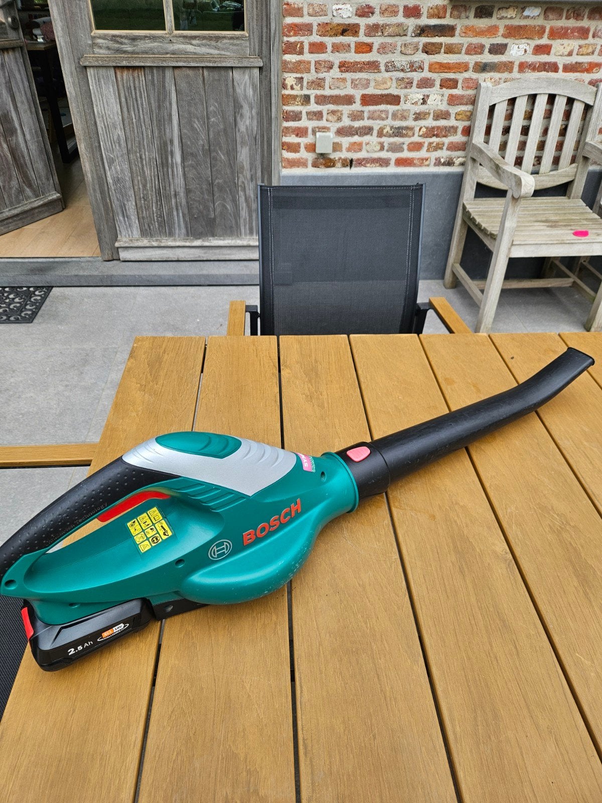 Bosch ALB18 bladblazer accu, Ophalen, Gebruikt, Accu