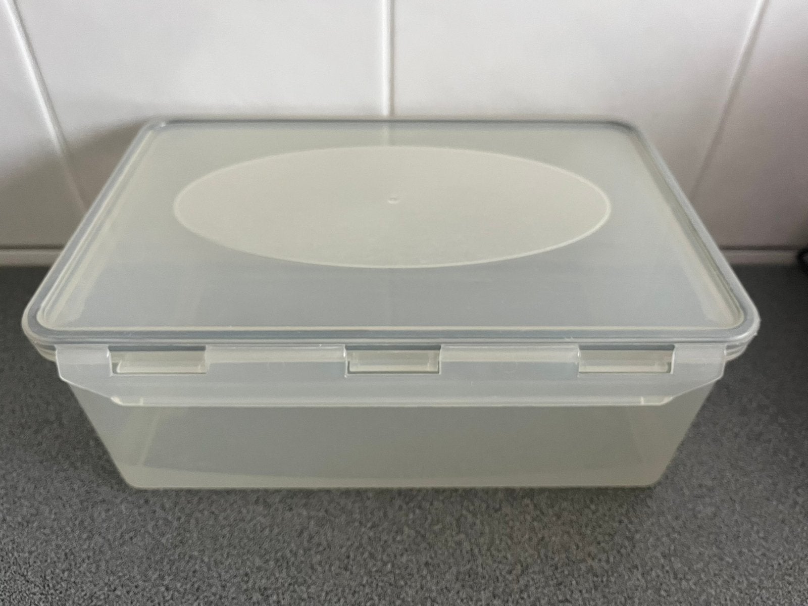Plastic opbergdoos met deksel - 5L, Ophalen of Verzenden