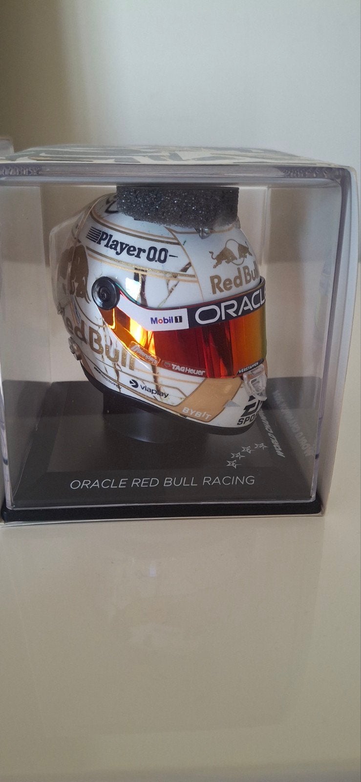 Official Max Verstappen 1:4 Scale Helmet - World Champion, Ophalen of Verzenden, Formule 1
