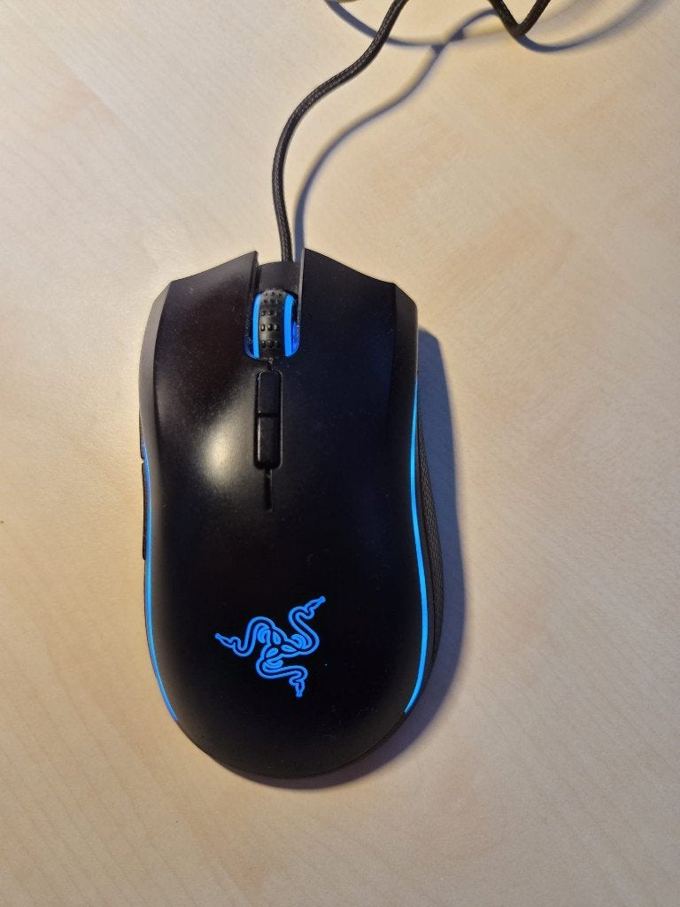 Razer mamba tournament edition, Rechtshandig, Muis, Gebruikt, Ergonomisch