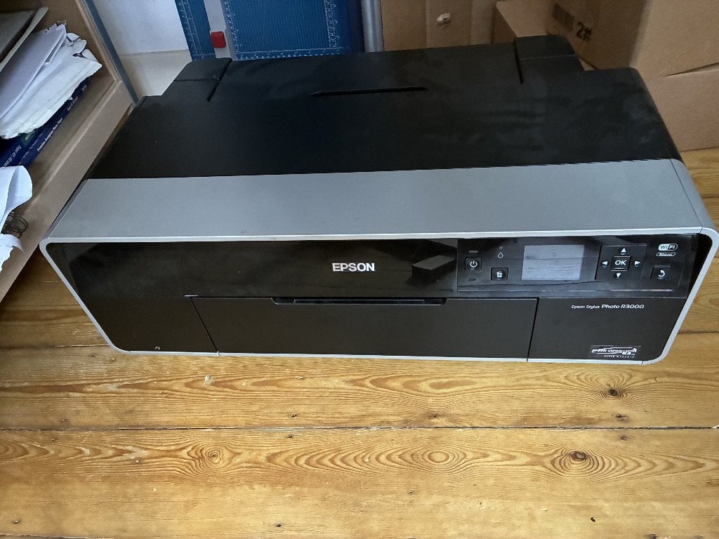 Imprimante Epson R3000 avec encre en plus, Enlèvement, Utilisé, Autres types, Epson