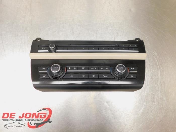 Panneau de commandes chauffage d'un BMW 5-Serie, -, 3 mois de garantie, Utilisé, -