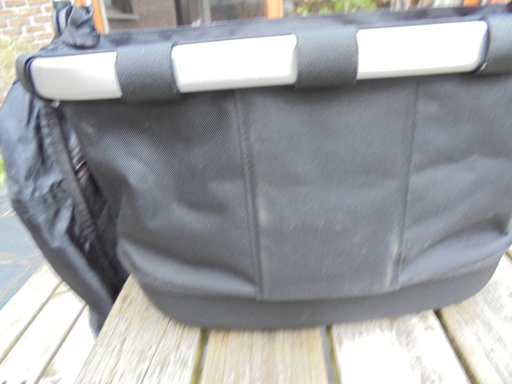 boodschappenmand, carrybag, Enlèvement ou Envoi, Comme neuf, Noir