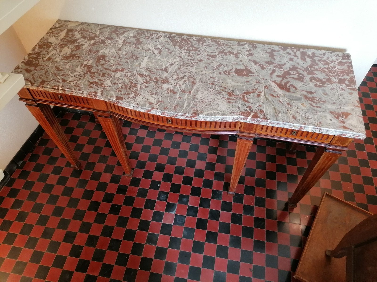 Groot marmer, Doe-het-zelf en Bouw, Ophalen, 60 cm of meer, 60 cm of meer, Overige typen