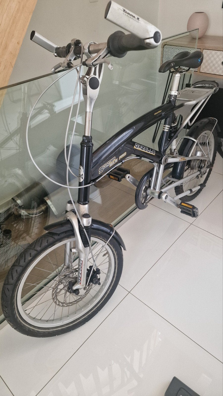Fiets gazelle, Enlèvement, Gazelle
