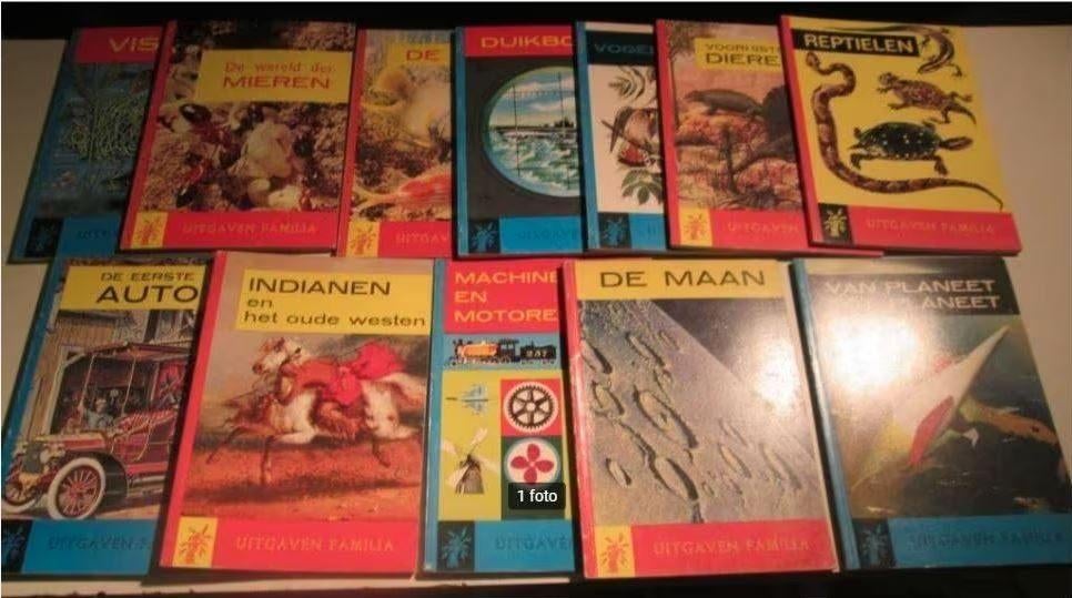 12 Vintage kinderboeken van de Familia-reeks, Boeken, Ophalen of Verzenden, Gelezen, Non-fictie