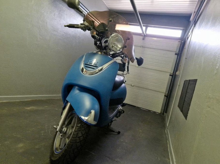 125cc Sym retro scooter, Motos, Scooter, Occasion, Particulier, Éclairage LED