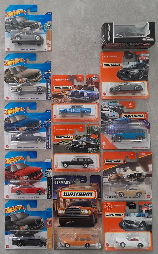 Mercedes - Hot Wheels, Matchbox en Majorette, Kinderen en Baby's, Ophalen of Verzenden, Nieuw
