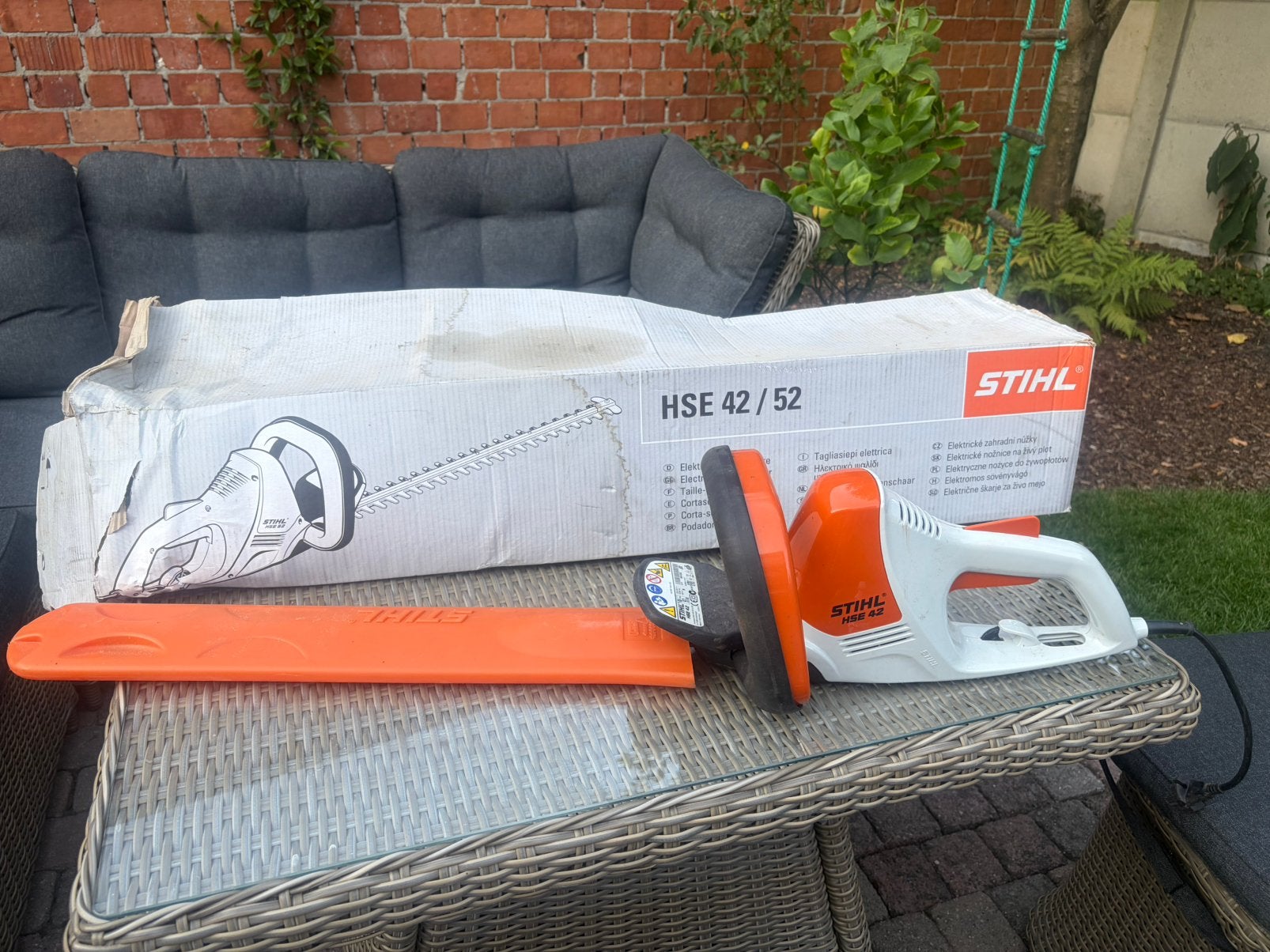 Stihl hse 42, Enlèvement, Comme neuf