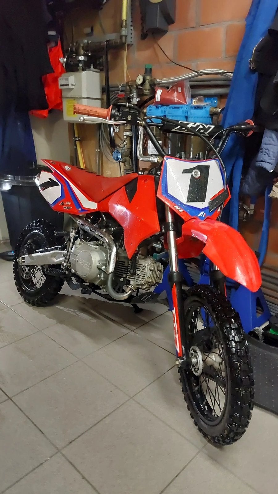 Pitbike, 125 cc, Zo goed als nieuw, 4 versnellingen, Ophalen