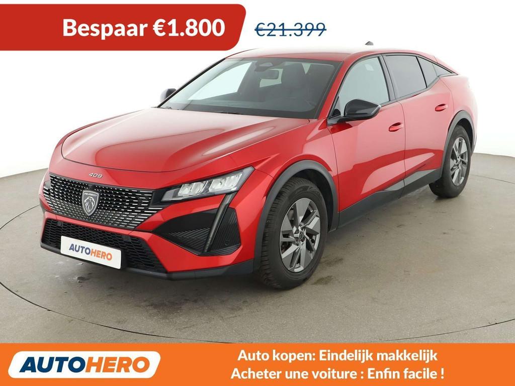 Peugeot 408 1.2 PureTech Allure Pack (bj 2023, automaat), Auto's, Gebruikt, 1199 cc, 96 kW, 5 deurs