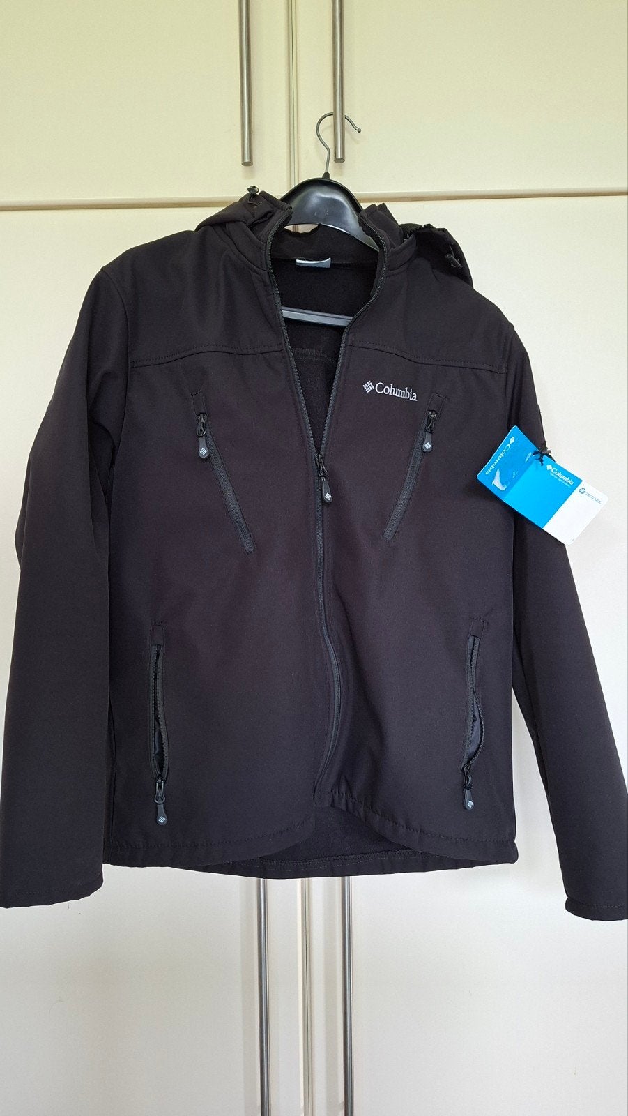 nieuwe regenjas merk Columbia, Kleding | Heren, Ophalen, Maat 52/54 (L), Columbia, Zwart