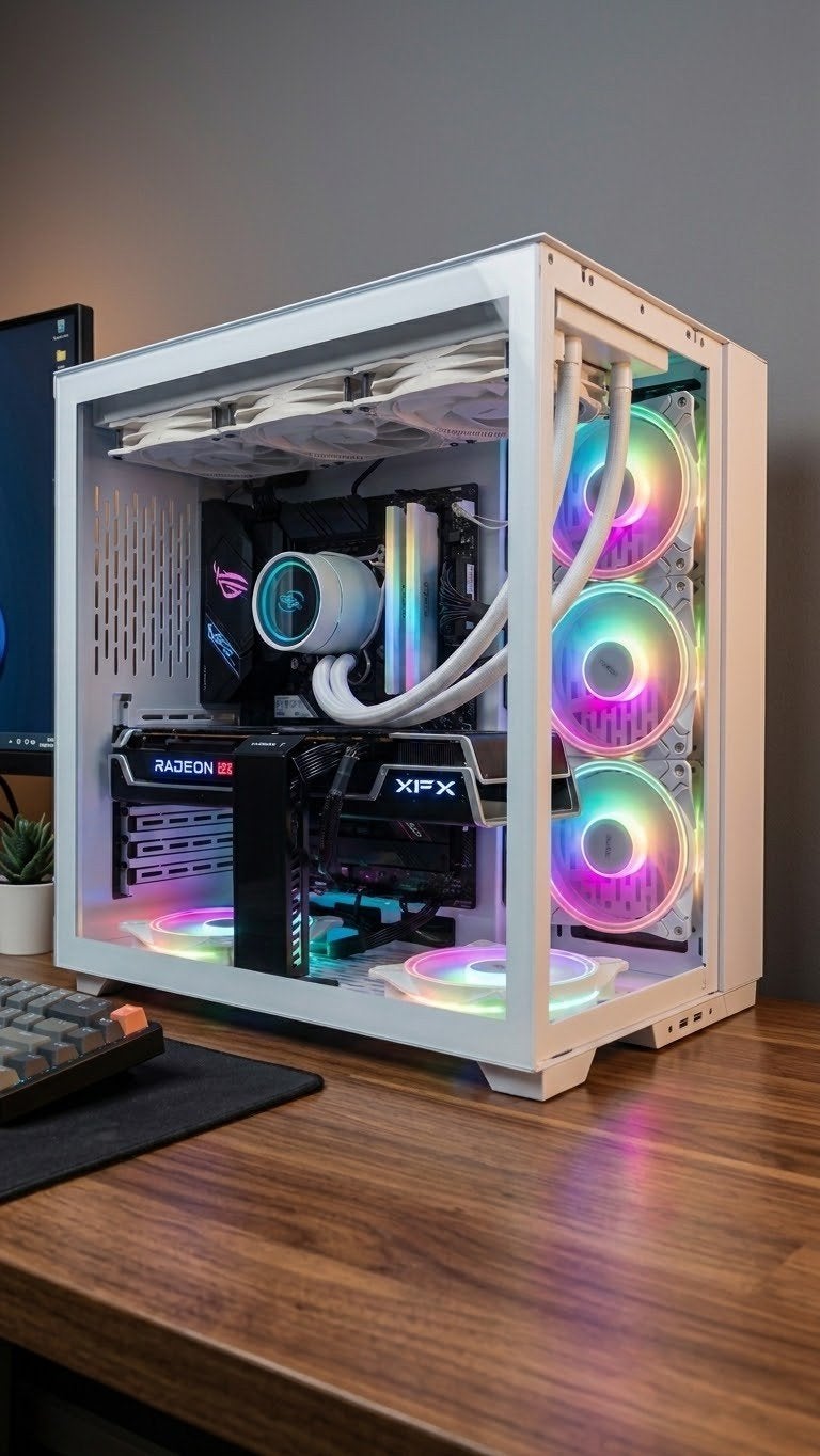 Asus ROG Gaming Pc RX 6800XT 16GB  32GB DDR5 6400 MHZ !, 32 GB, Ophalen of Verzenden, Zo goed als nieuw, Gaming