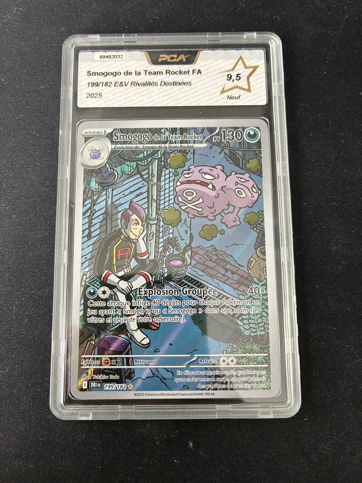 Smogogo de la team rocket PCA 9,5, Enlèvement, Comme neuf