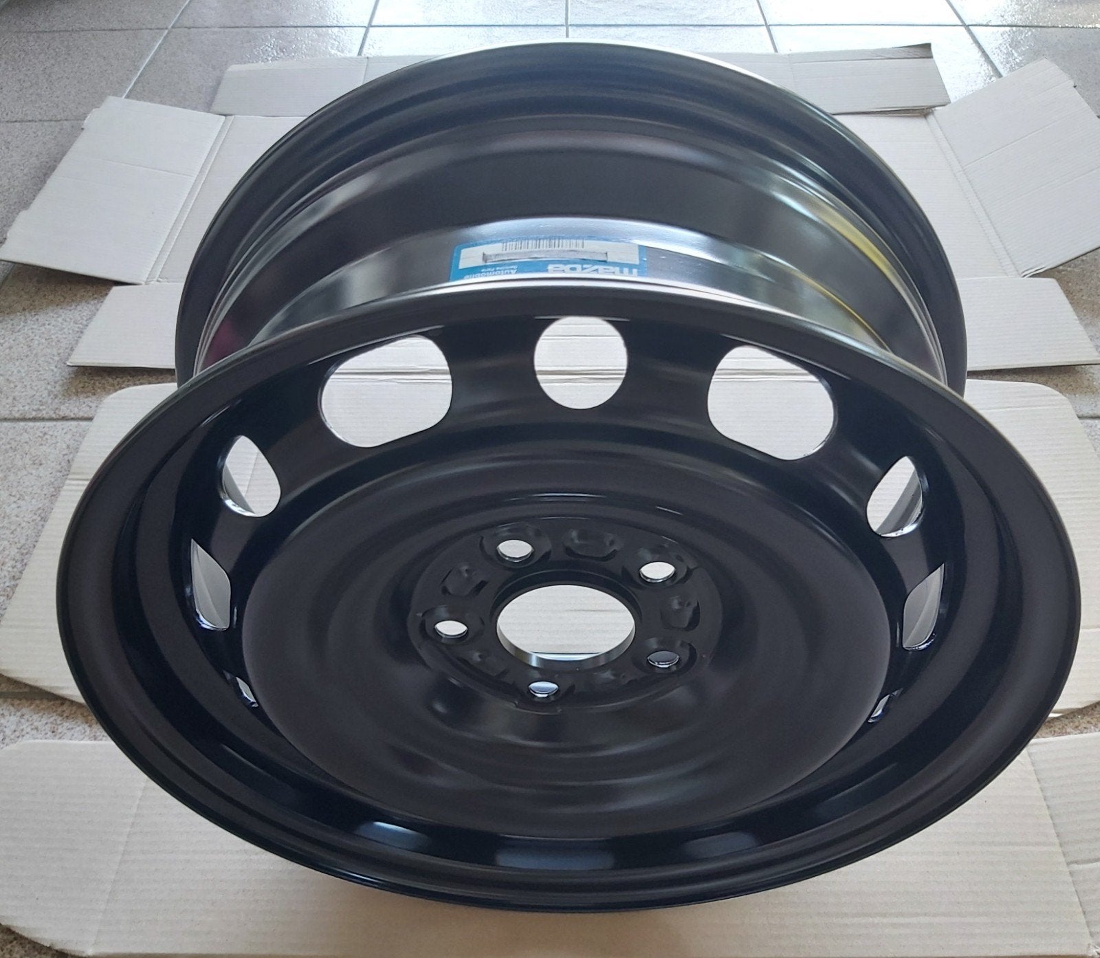 • 4 Nieuwe Orgininele Velgen Mazda 16 Inch ( 5 × 114.3 ), Auto-onderdelen, Banden en Velgen, Ophalen, Velg(en), 16 inch, Nieuw
