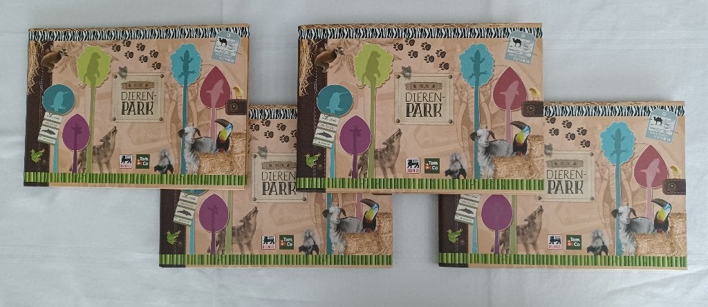 4 albums Mijn Dierenpark (2015), Ophalen of Verzenden, Zo goed als nieuw, Meerdere plaatjes
