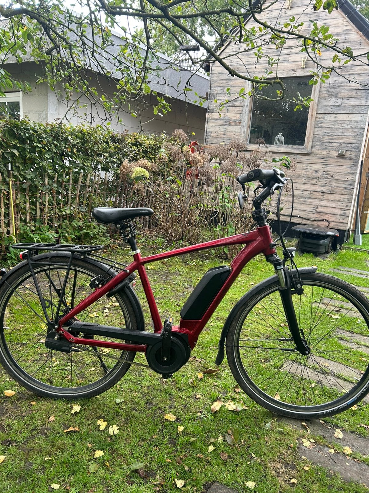 Bosch E-bike CEB800 Performance Line, Fietsen en Brommers, Velgrem, Versnellingen, Zo goed als nieuw, 57 tot 61 cm
