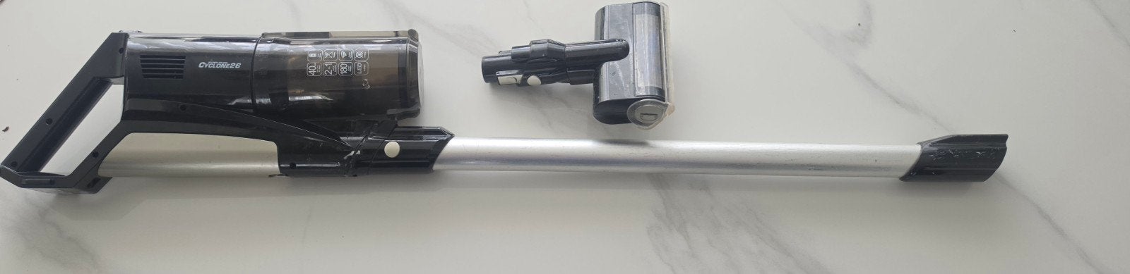 Turbotronic steelstofzuiger 22.2V voor onderdelen, Electroménager, Enlèvement, Aspirateur balai