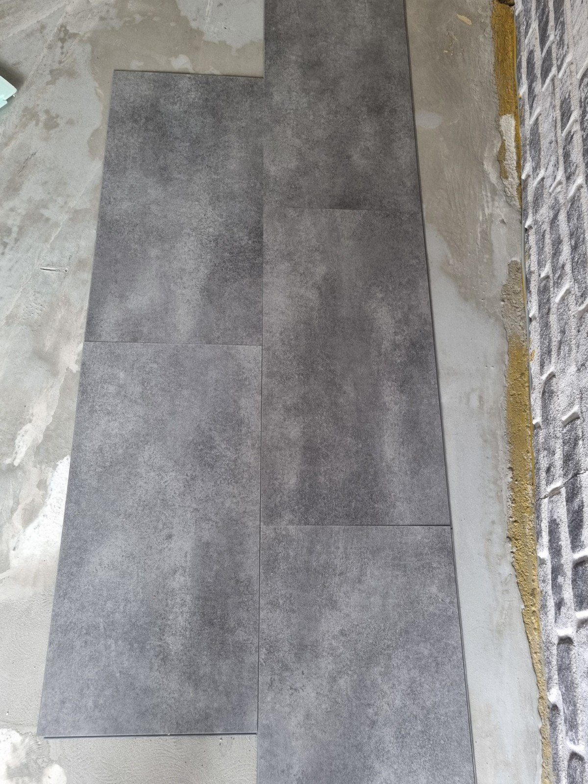 click pvc grijs, Doe-het-zelf en Bouw, Vloerdelen en Plavuizen, Nieuw, Overige typen, Kunststof, 10 m² of meer, Ophalen