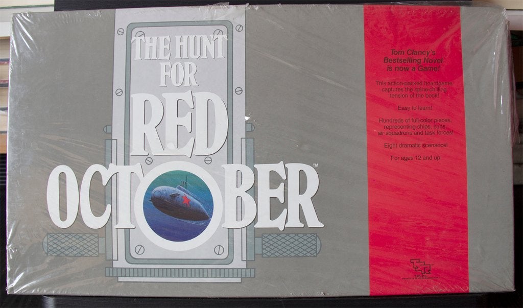 The Hunt for Red October Wargame TSR 1988 (Sealed Box), Ophalen of Verzenden, Zo goed als nieuw, Historisch, Accessoires