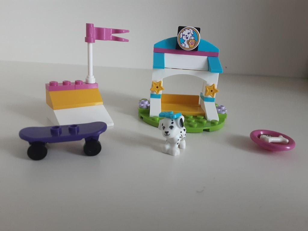 Lego Friends puppy's speeltuin - compleet, Lego, Friends, Ophalen of Verzenden, Zo goed als nieuw